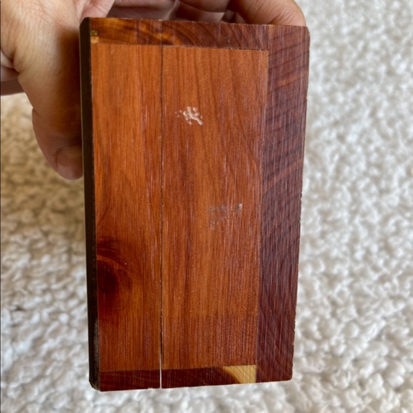 horse cedar jewelry box EUC - Picture 6 of 8